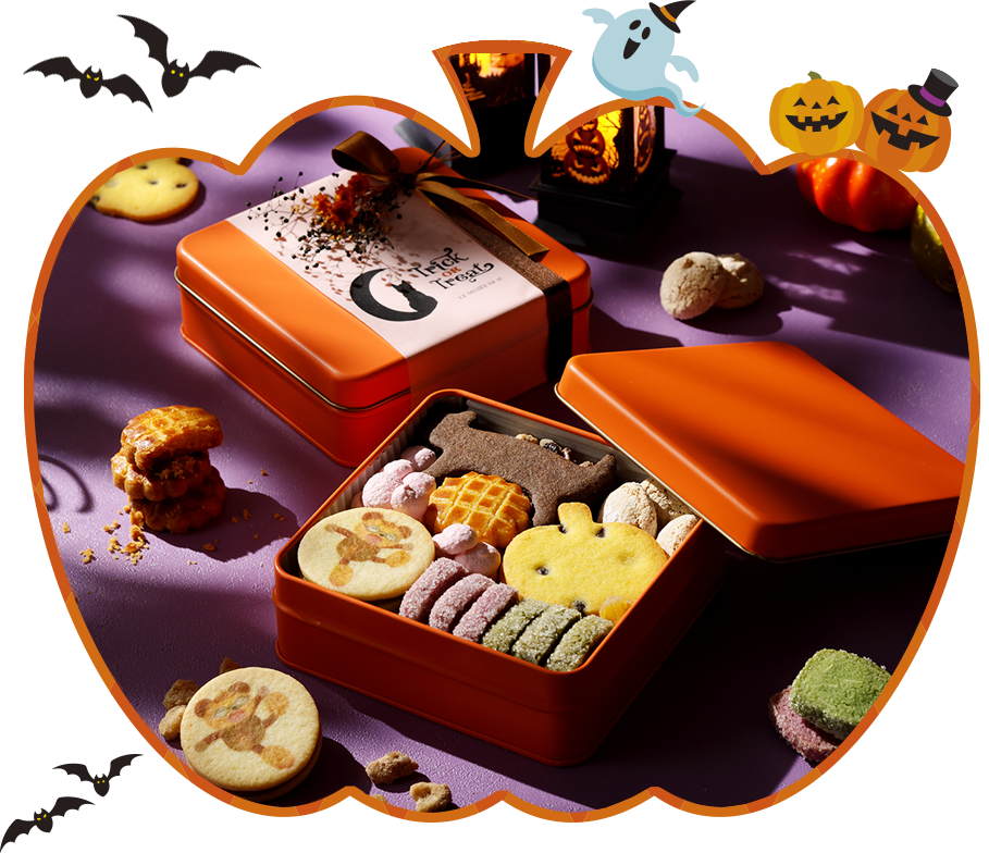 ハロウィン缶